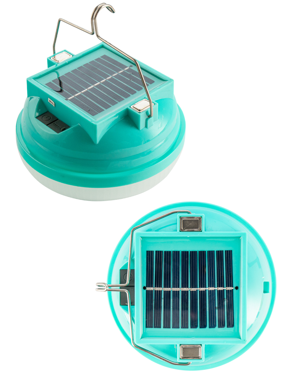 Фонарь кемпинговый с солнечной батареей магнит подвес