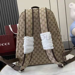 Мужской рюкзак Gucci бежевого цвета