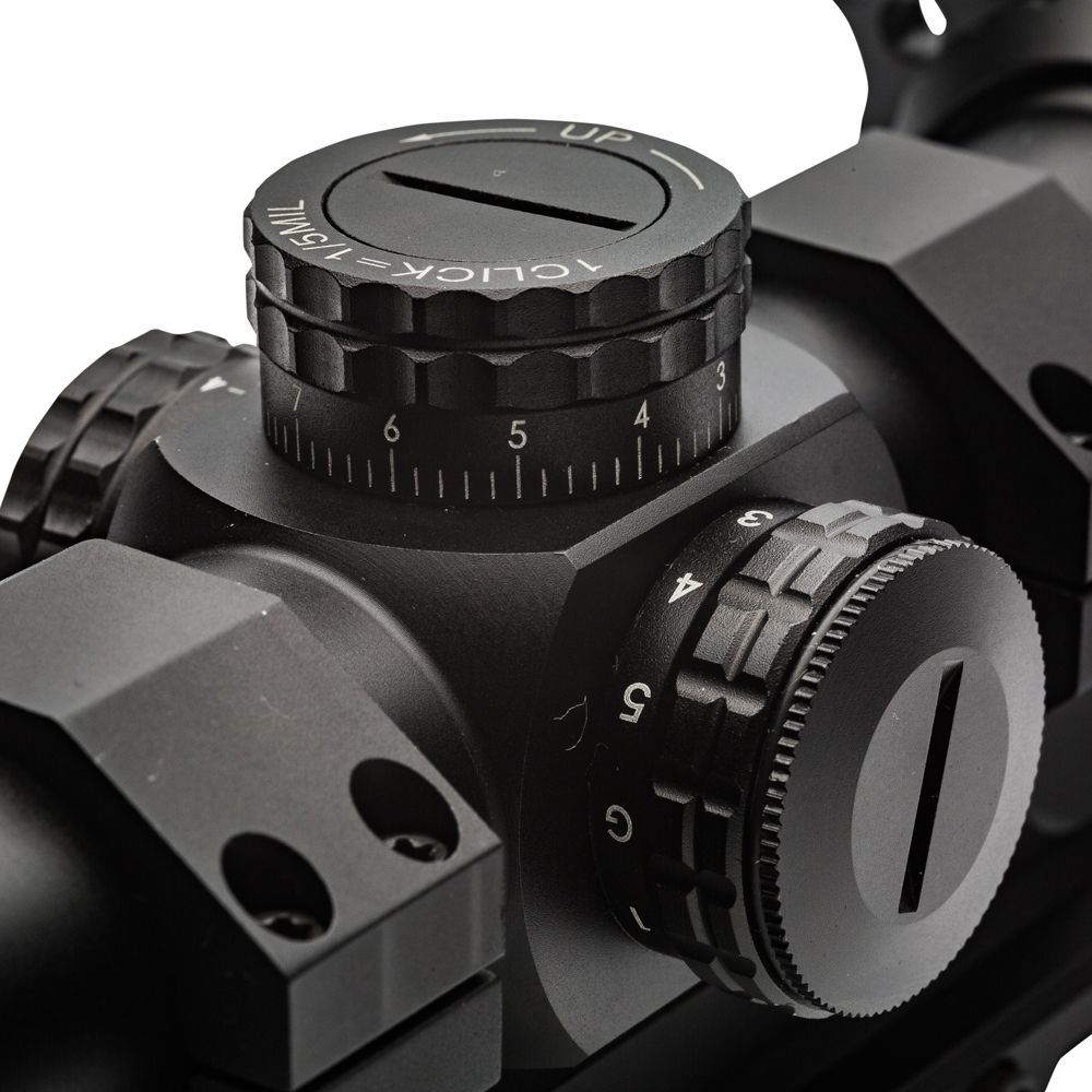 Оптический прицел Firefield RapidStrike 1-6x24 SFP Circle Dot с подсветкой, кольца в комплекте (FF13070K)