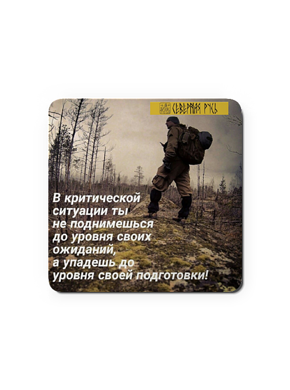 Магнит на холодильник "Уровень подготовки"