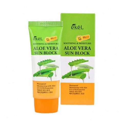 ЕКЕЛ СолнЗащ Крем 70мл экстрактАлоэ СПФ50+ прЖирБлеска СанБлок 770485(70515)
