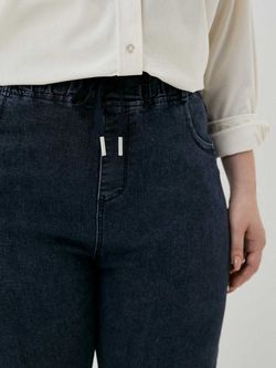 Джинсы на резинке больших размеров