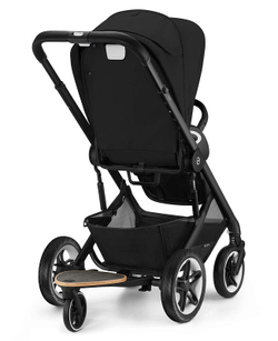 Коляска 2 в 1 Cybex Talos S Lux BLK Moon Black с дождевиками прогулочного блока и люльки