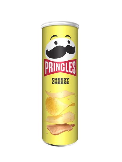 Чипсы картофельные Pringles Cheesy Cheese, Сырный сыр, 165гр (Польша)