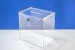 Ящик для анкет 300х200х300 из оргстекла 3 мм прозрачный