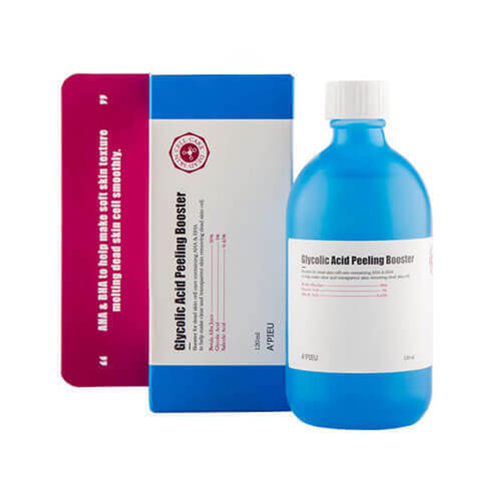 Гликолевый пилинг-бустер c 3% AHA-кислотами A'Pieu Glycolic Acid Peeling Booster, 120 мл