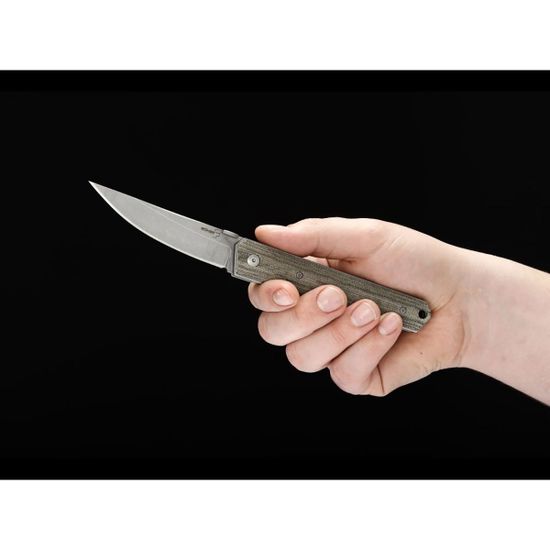 Складной нож Boker 01BO291 Kwaiken Folder c клинком из стали AUS-8, рукоять микарта