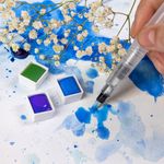 Акварель художественная кюветы НАБОР 18 цветов по 3,5 г, пластиковый кейс, BRAUBERG ART CLASSIC, 191769