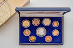 Italy 2005 Proof Coin Set "Federico Fellini" with 5 EUR Silver Coin "Republic"
