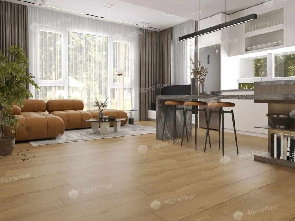 SPC ламинат Alpine Floor Клен классический