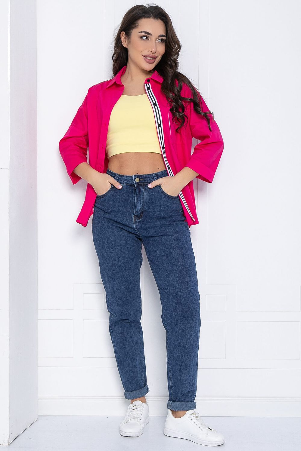 Блуза Феличе (фуксия) Б12526-29 LT Collection