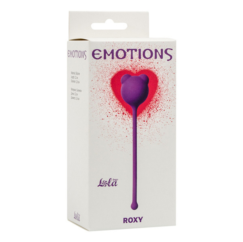 Вагинальные шарики 2,6см Lola Games Emotions Roxy Purple 4002-01Lola