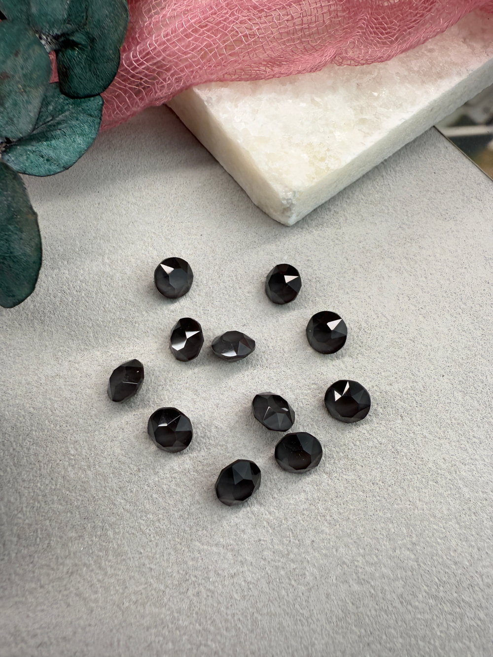 Шатон Chatone 8 мм (ss39), Lacquer Black Diamond