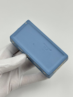 Шкатулка Wedgwood голубая прямоугольная