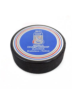 Шайба "ice hockey world champion"