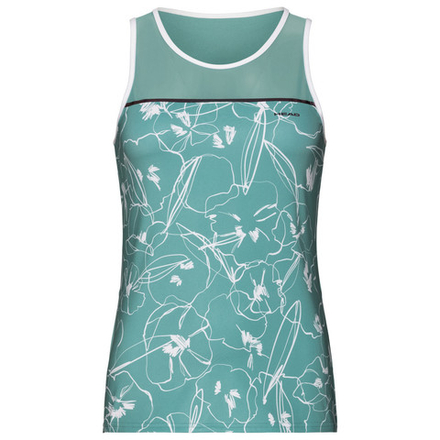 Женский топ теннисный Head Performance Tank Top W - Бирюзовый
