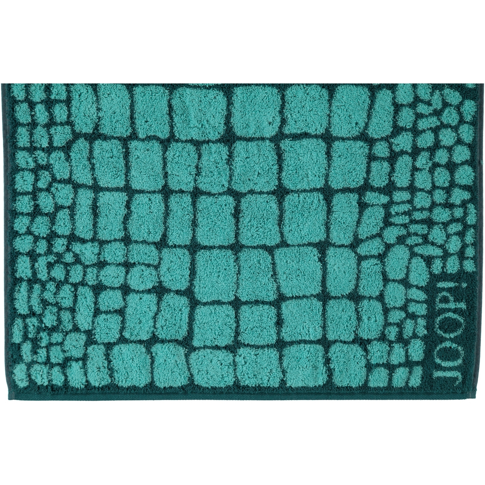 Полотенце 80х150 Cawo-JOOP! Gala Croco 1644 бирюзовое Германия