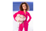 Флисовый комбинезон Funfur Fleece, малиновый, XS-S