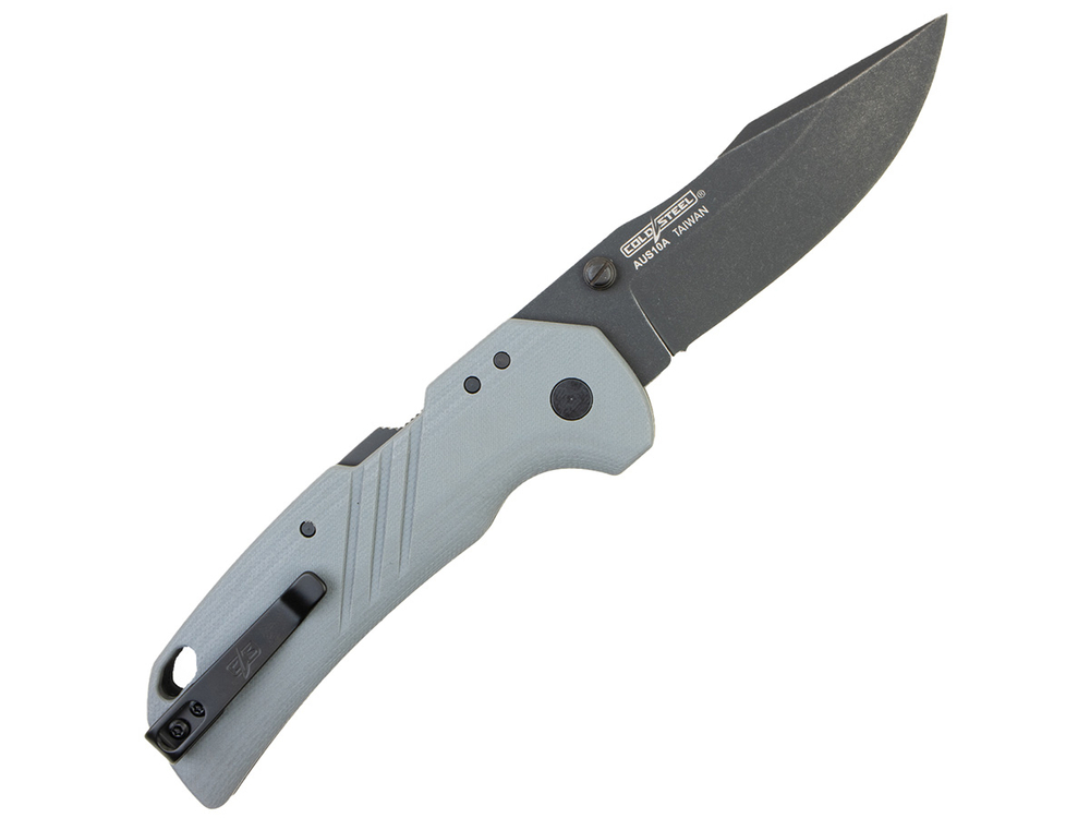 Нож складной Cold Steel Engage 3in Gray, сталь AUS 10A, рукоять G10 (CS-FL-30DPLD-10BGY)