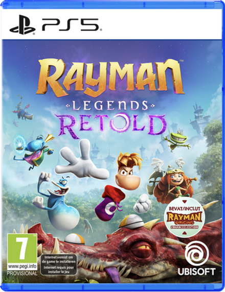 Rayman Legends Retold Премьерное издание (Launch Edition) (диск для PS5, интерфейс и субтитры на русском языке)