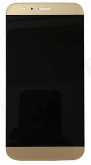 Дисплей для Huawei G7 / G8 Plus в сборе с тачскрином на рамке (Gold)