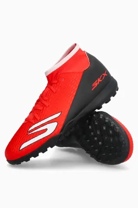 Сороконожки Skechers SKX 02 High Club TF Junior - красный
