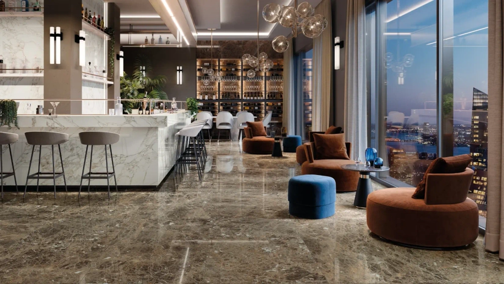 CHARME DELUXE IMPERADOR DARK (ШАРМ ДЕЛЮКС ИМПЕРАДОР ДАРК) 1600*800 керамогранит, натуральный