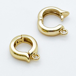 Бейл с замком, позолота, размер 15*3 мм, цена за 1 шт