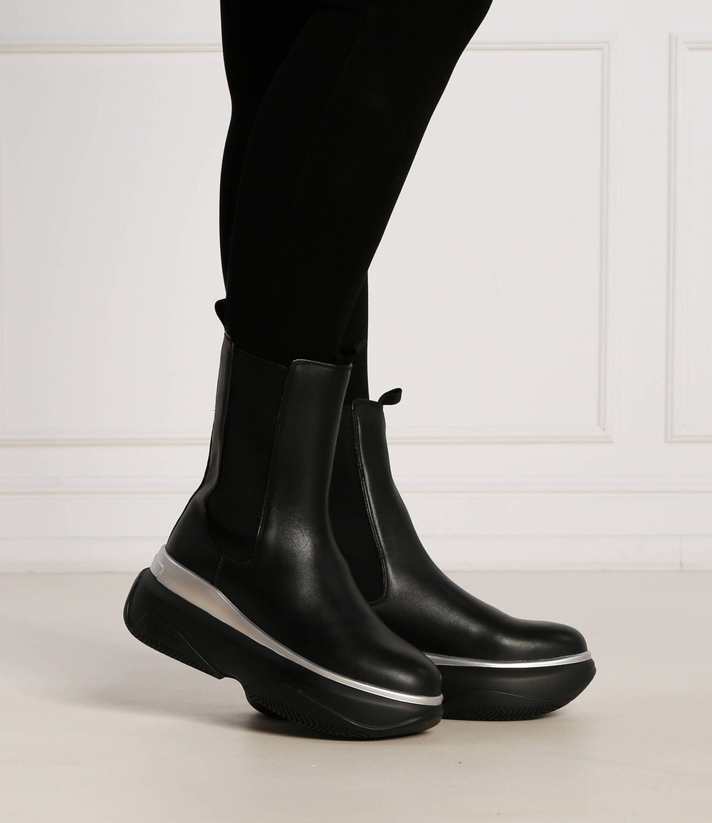 Кожаные челси june 07 Liu Jo - черный(BF2149 P0102)