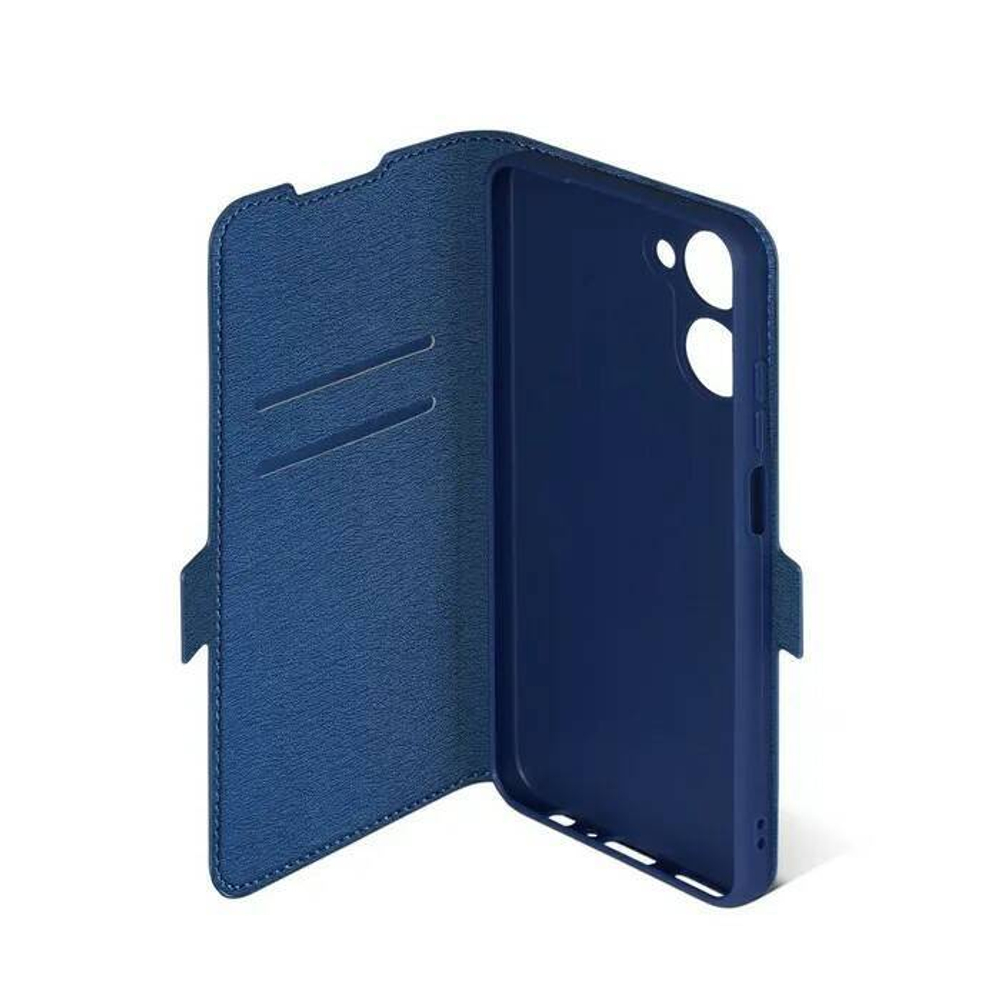 Чехол с флипом для Realme 10 (4G)  blue DF rmFlip-34
