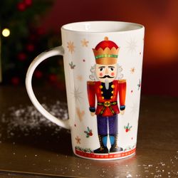 НАБОР ПОДАРОЧНЫЙ LEFARD "ЩЕЛКУНЧИК" (КРУЖКА 385 МЛ В КОМПЛЕКТЕ С ЁЛОЧНОЙ ИГРУШКОЙ)