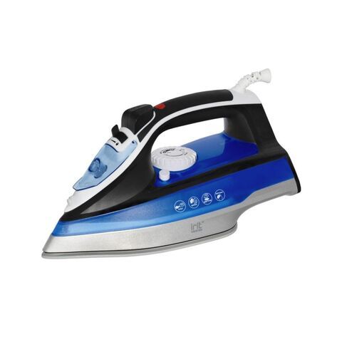 Утюг Irit, IR-2227, 2200 Вт, керам, вер.отпар, син