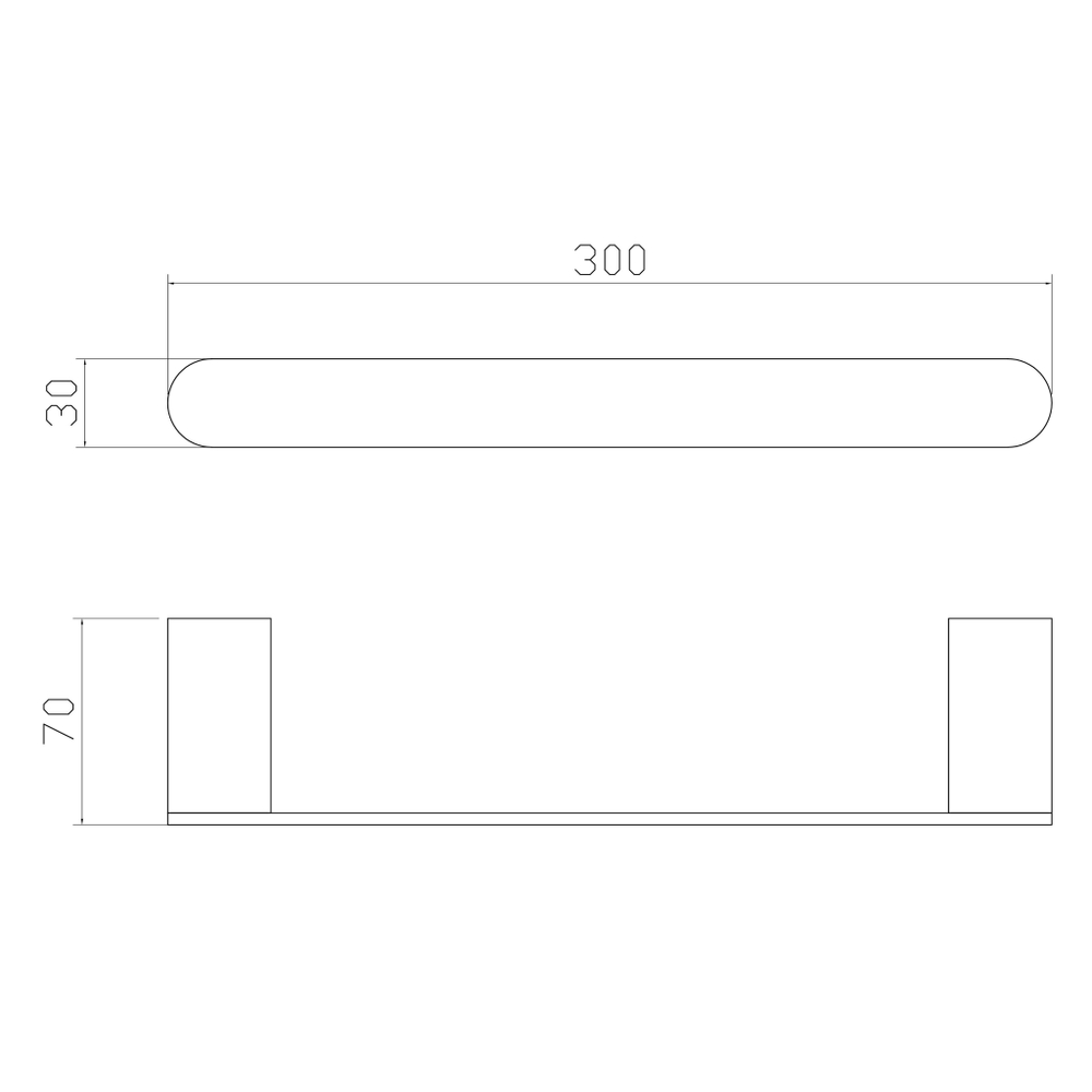 Кольцо для полотенец WONZON & WOGHAND CARBON, Черный (WW-7713)