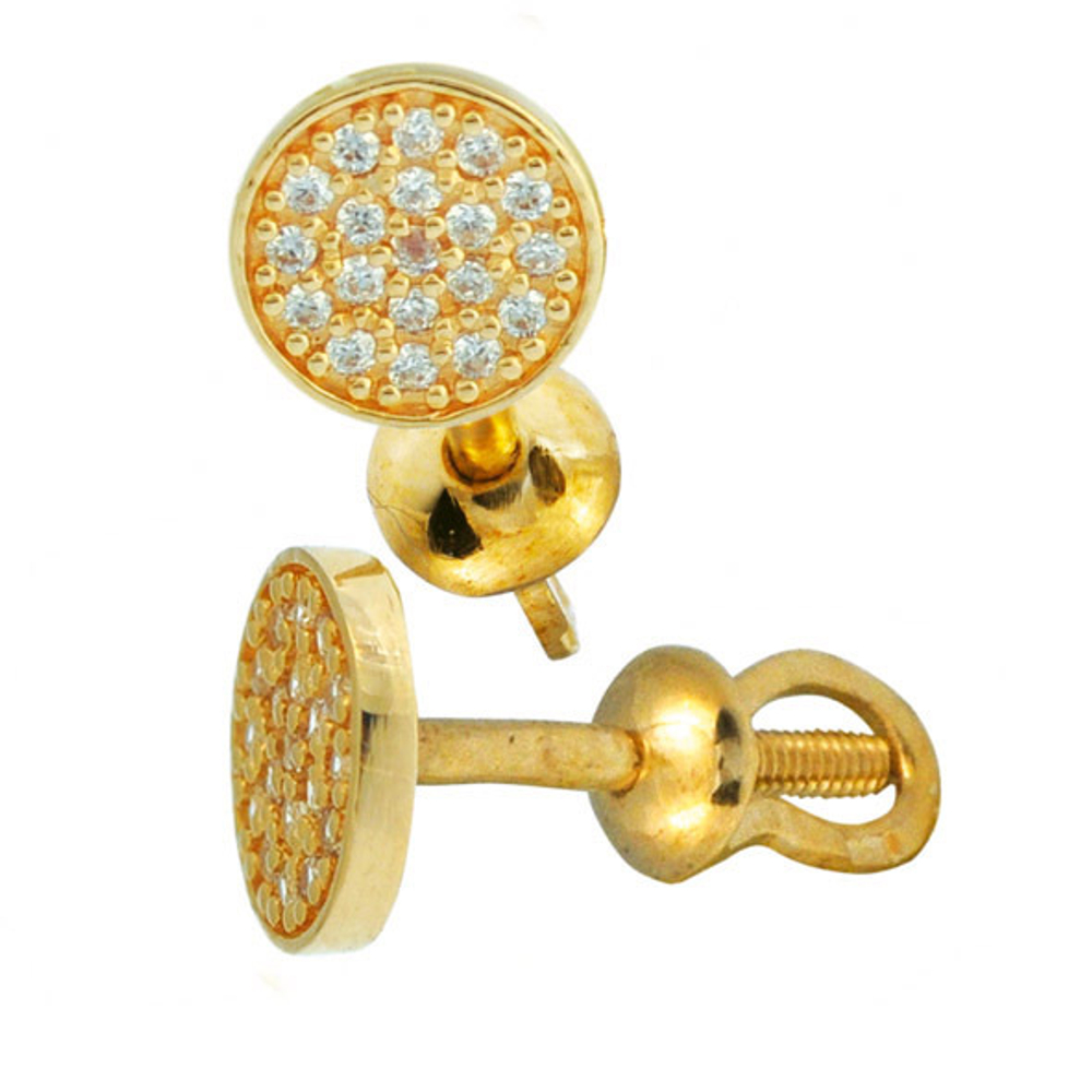 Серьги из золота 585 пробы