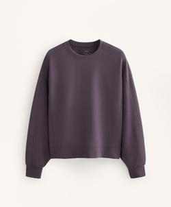 Oysho Мягкая толстовка, темно-баклажановый