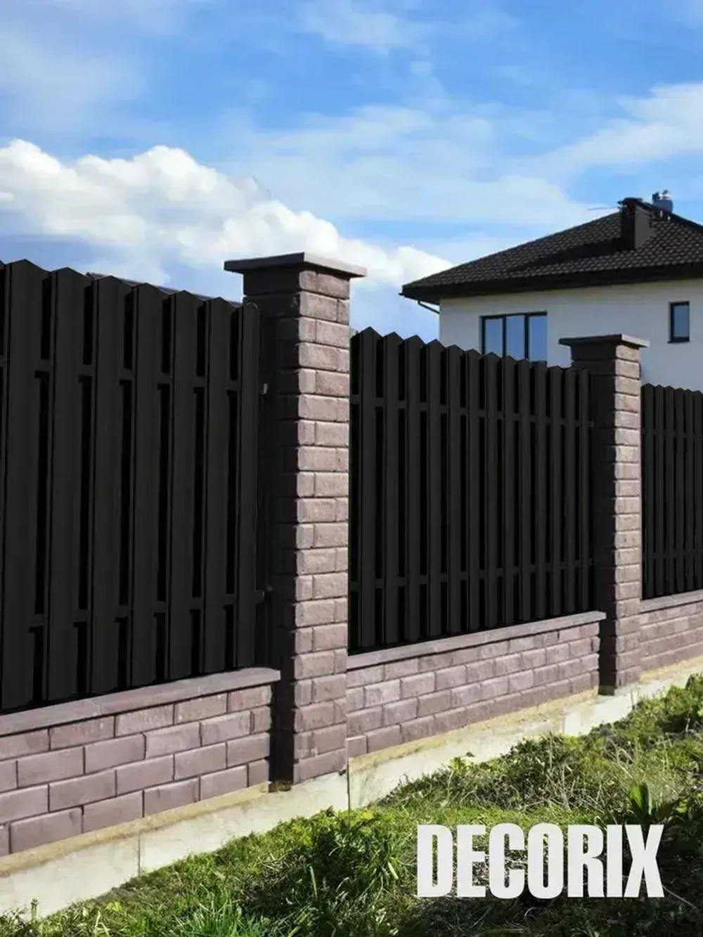 Грунтовка черная в баллончике матовая акриловая - аэрозольный грунт Decorix объем 520 мл