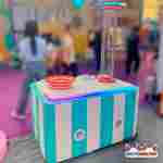 Развивающий фонтан «Воздушная феерия» с летающими шариками, 120×70×120 см