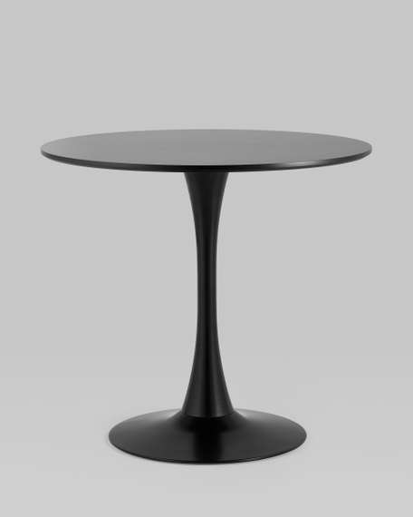 Стол Tulip D80 черный