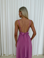 Платье Blossom миди розовый