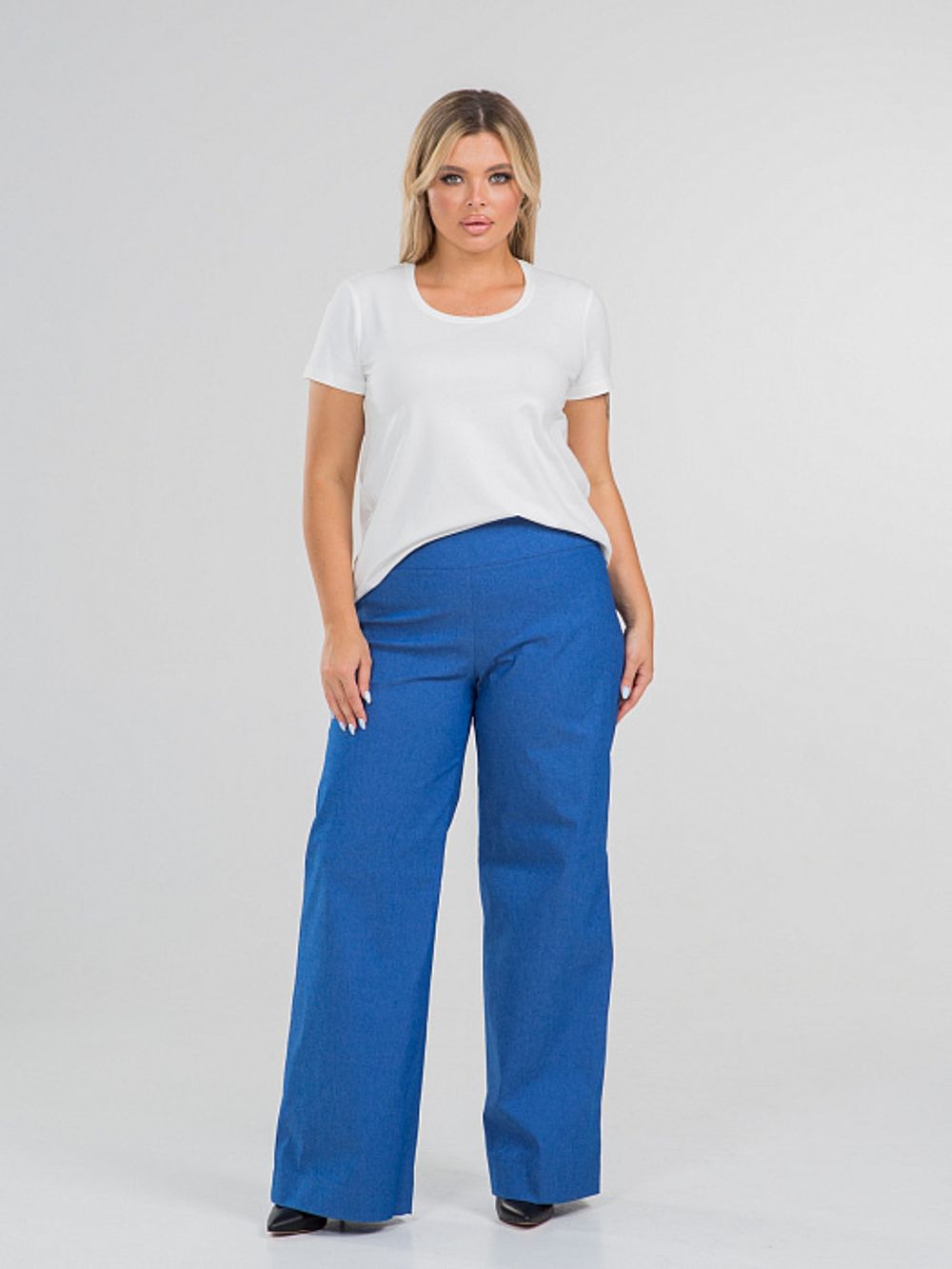 Брюки 1315 синий Novita (Акция)