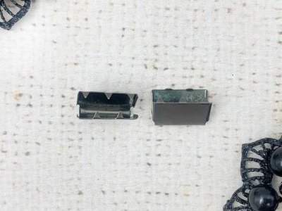 Наконечник для шнура металл, р. 9х15 мм