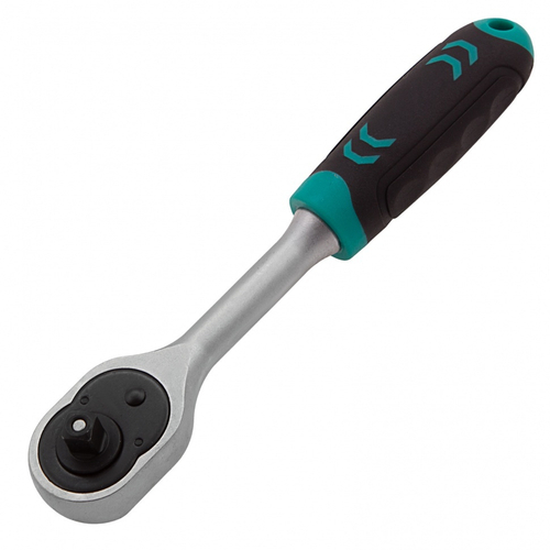 14125 Набор торцевых головок, 1/4", головки 4 - 13 мм, с трещот. ключом, CrV, 11 предм.  Stels