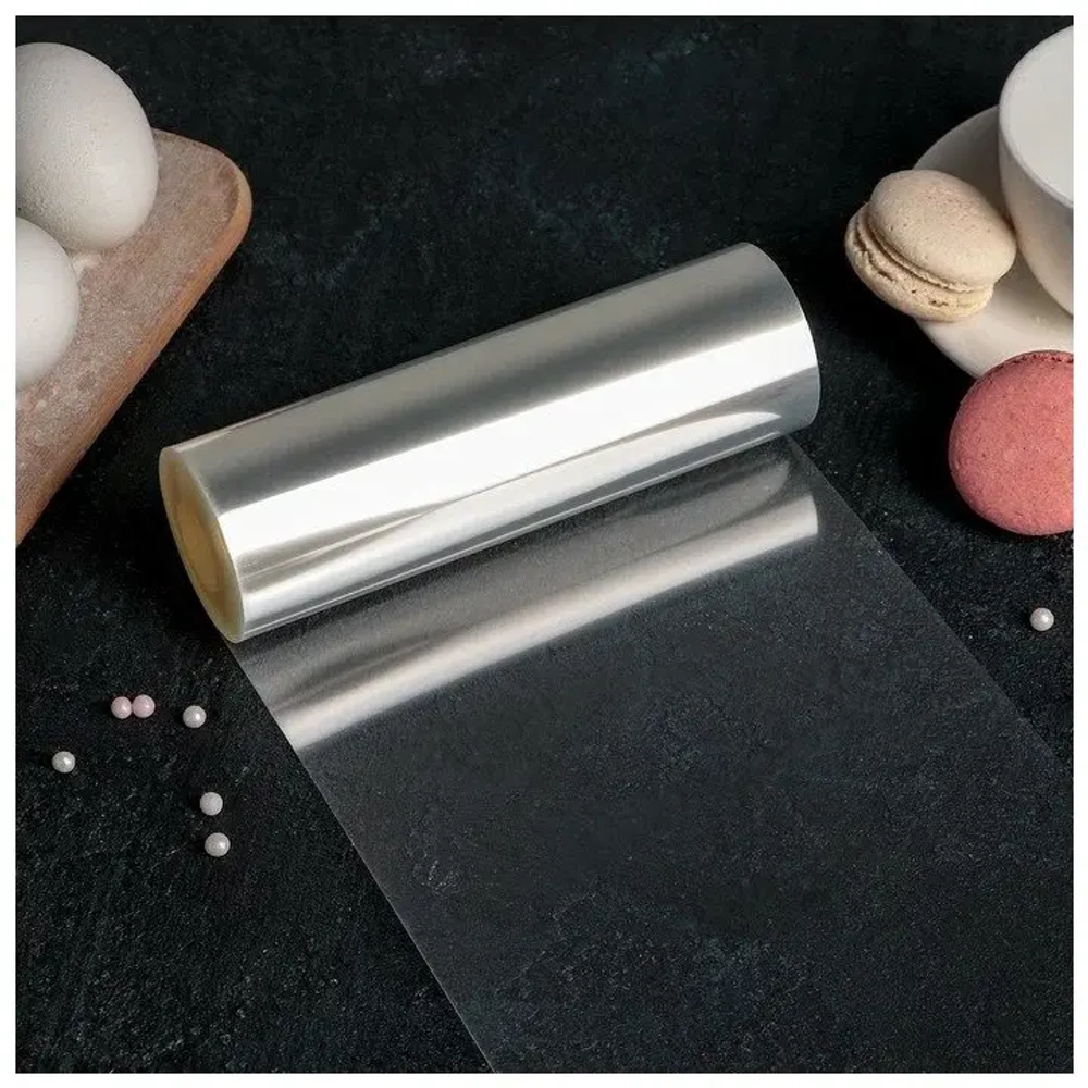 Лента ацетатная для тортов h=20 см (130 мкр) рулон 28 м