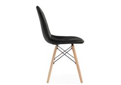 Деревянный стул Kvadro 1 black / wood