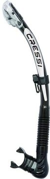 Трубка Cressi Alpha Ultra Dry Черно-белая