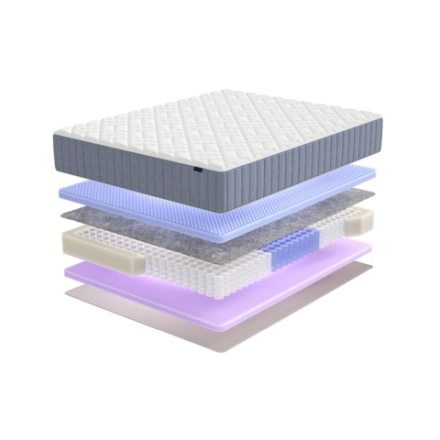 Матрас BuyMassage, 23 см, средняя жесткость, независимые пружины