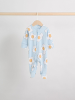 Комбинезон / Cлип для малышей Next W51-002, 4 шт., Бежевый, Голубой