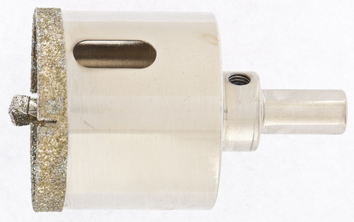 726453 Сверло алмазное по керамограниту, 45 х 67 мм, 3-гранный хвостовик// Matrix