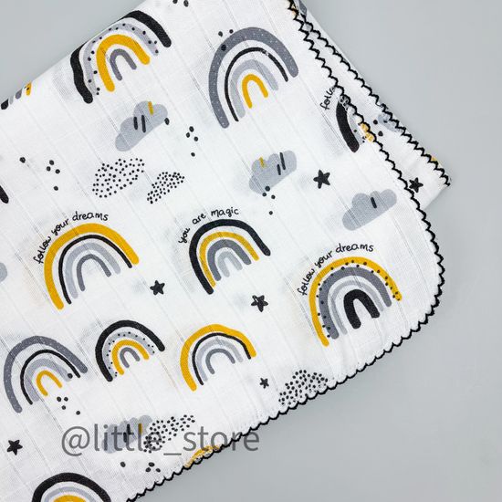 Пеленка муслиновая "Радуга"