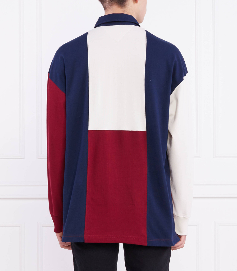 Поло FLAG RUGBY Tommy Hilfiger - бордовый(MW0MW31341)